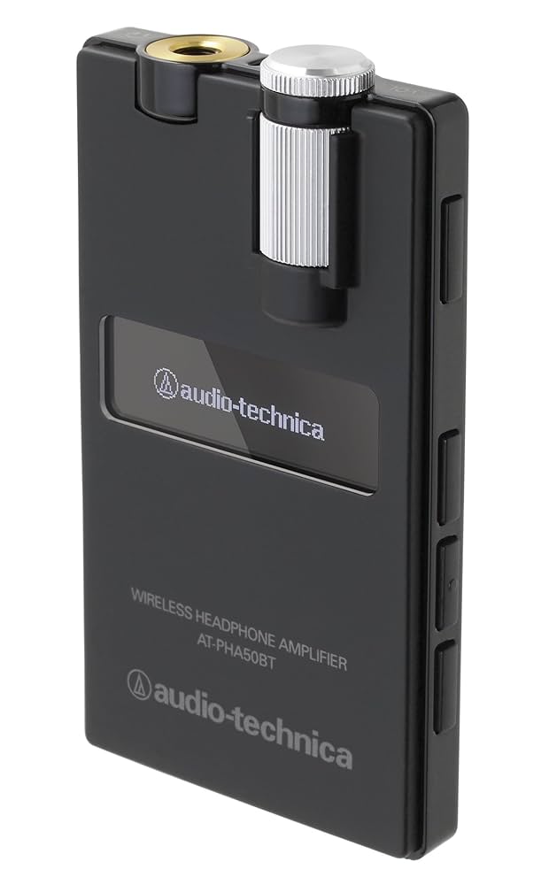 audio-technica ワイヤレスヘッドホンアンプ ブラック AT-PHA50BT BK Amazon.co.jp: audio-technica ワイヤレスヘッドホンアンプ